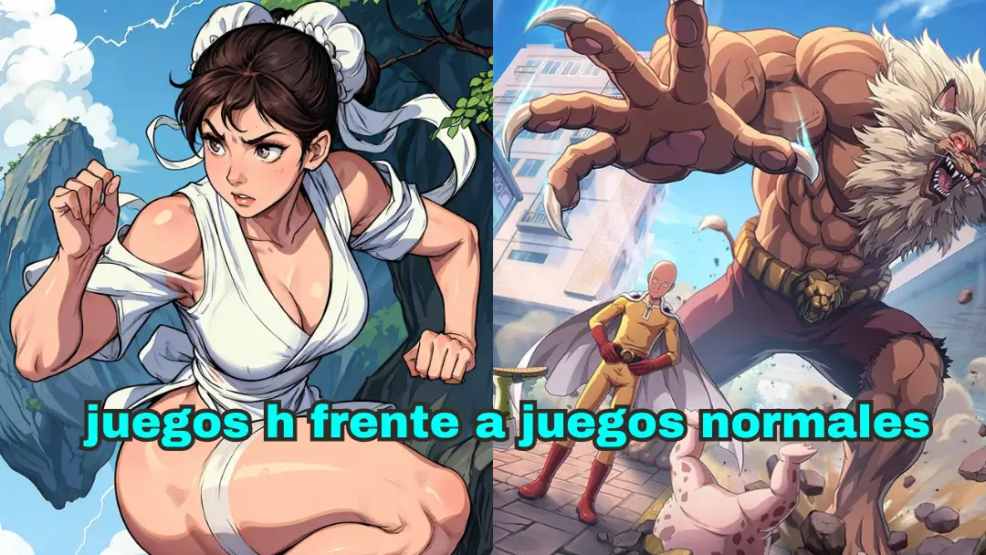juegos h frente a juegos normales